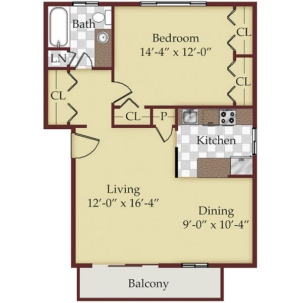 Informative Picture of One Bedroom